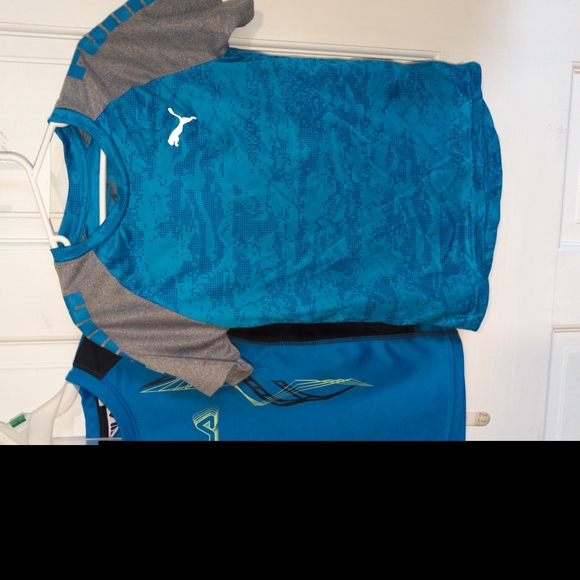 Puma Blue and Gray Kids Tee Set - Picture 15 of 16